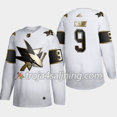 San Jose Sharks tröja Evander Kane 9 2019-2020 Adidas Golden Edition Vit Authentic - NHL Tröjor Herr San Jose Sharks tröja Evander Kane 9 2019-2020 Adidas Golden Edition Vit Authentic - NHL Tröjor Herr